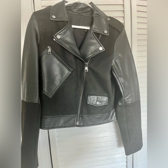 Banana Republic Leather and Suede motto jacket - Picture 1 of 4